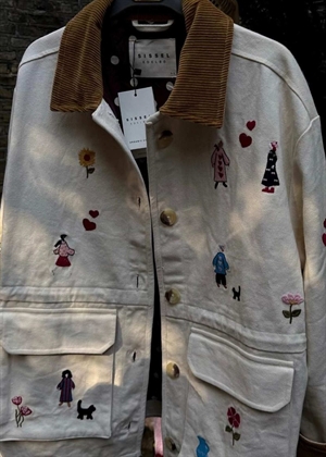 Cara jakke White swan Sissel Edelbo 